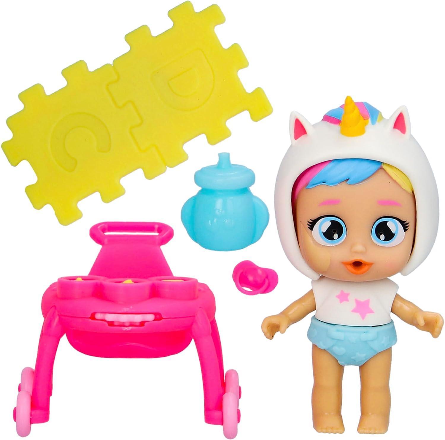 imc toys italy cry babies play time bambola con accessori