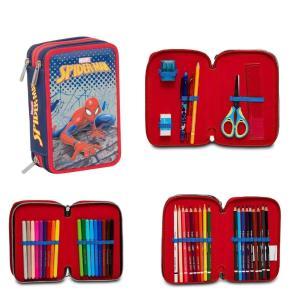 Astuccio triplo spiderman webbed