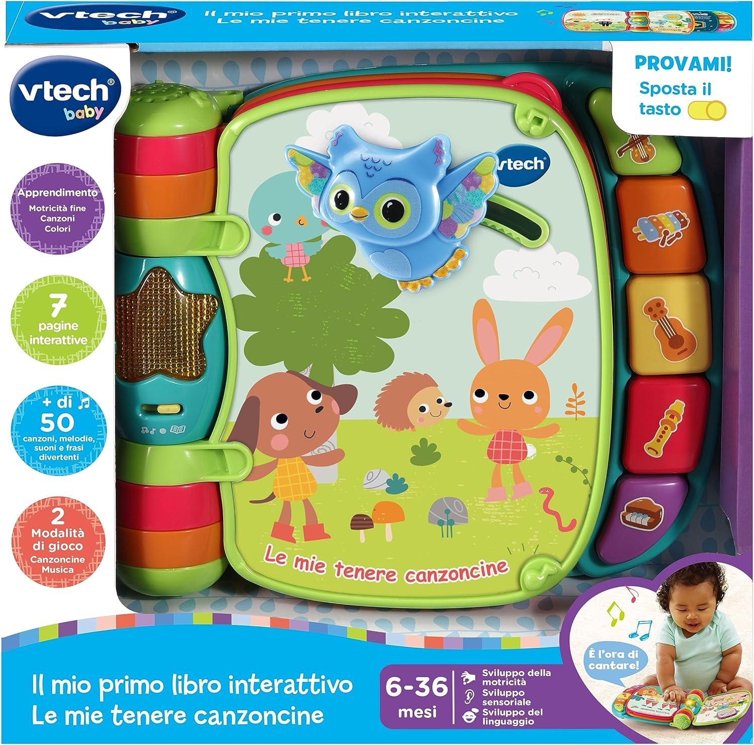 vtech il mio primo libro interattivo