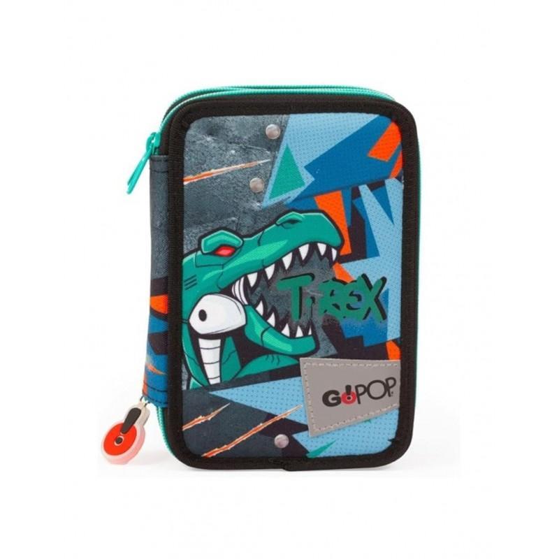 giochi preziosi gopop astuccio triplo t-rex