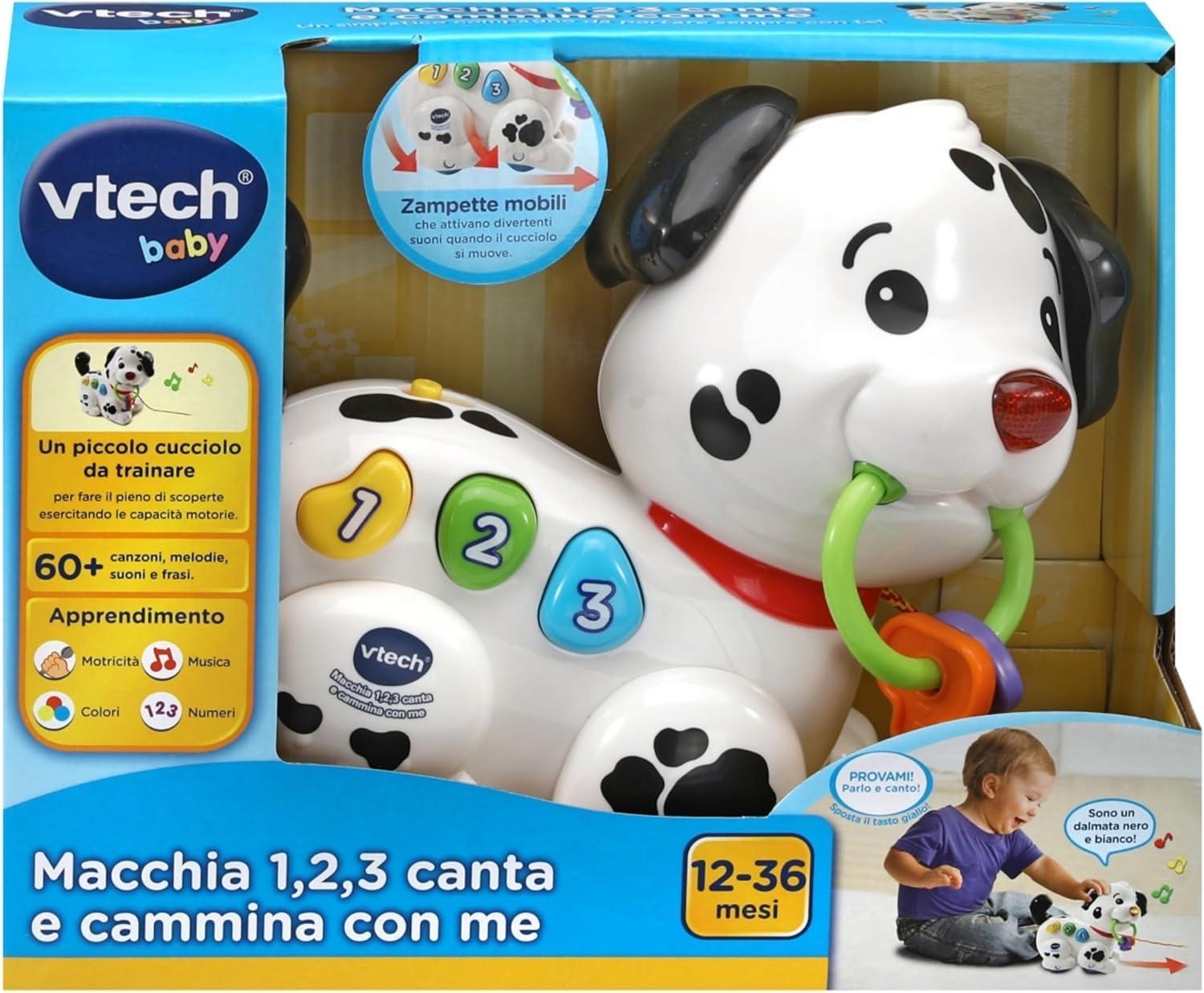 vtech macchia 123 canta e cammina con me