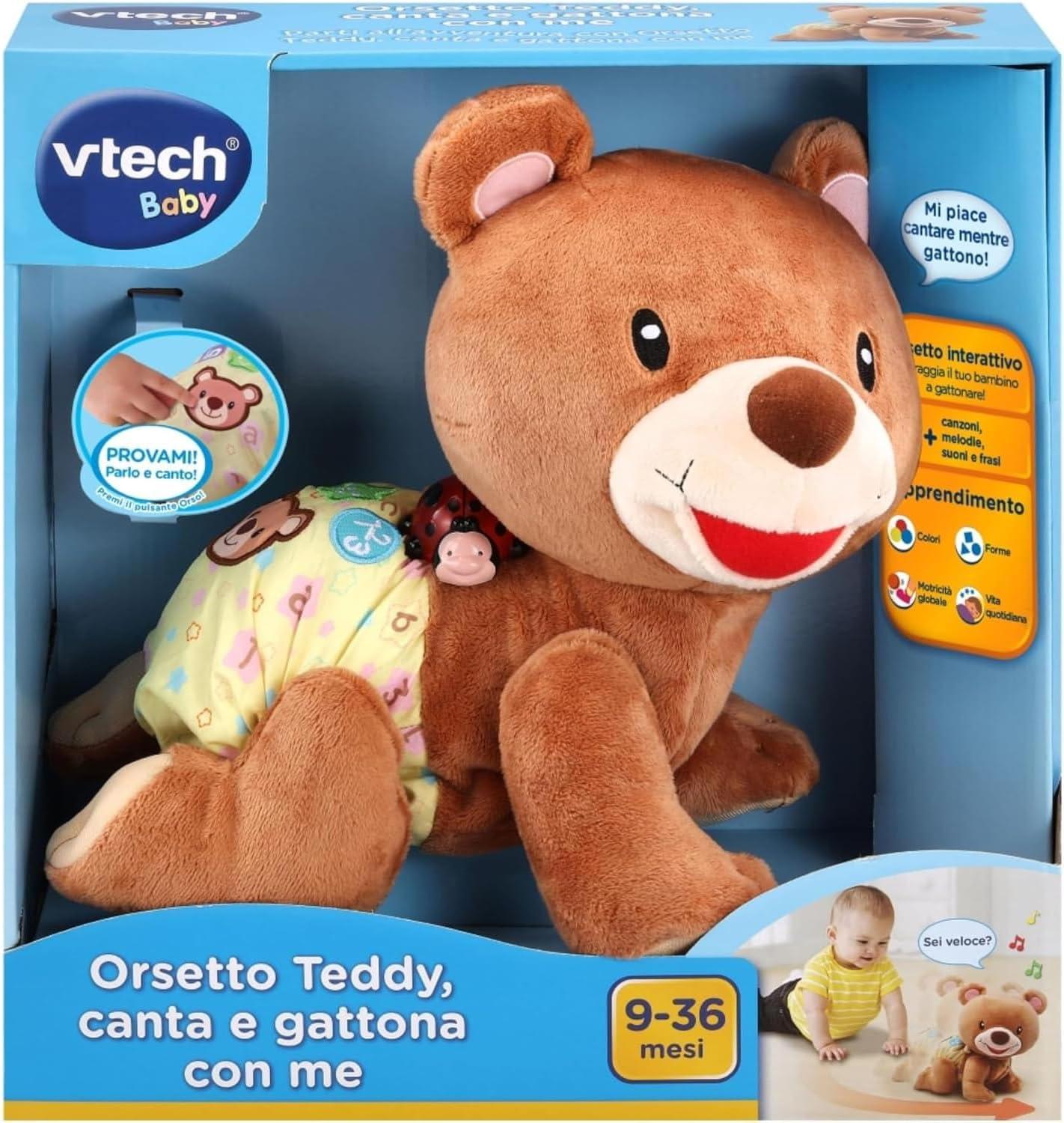 vtech orsetto teddy canta e gattona