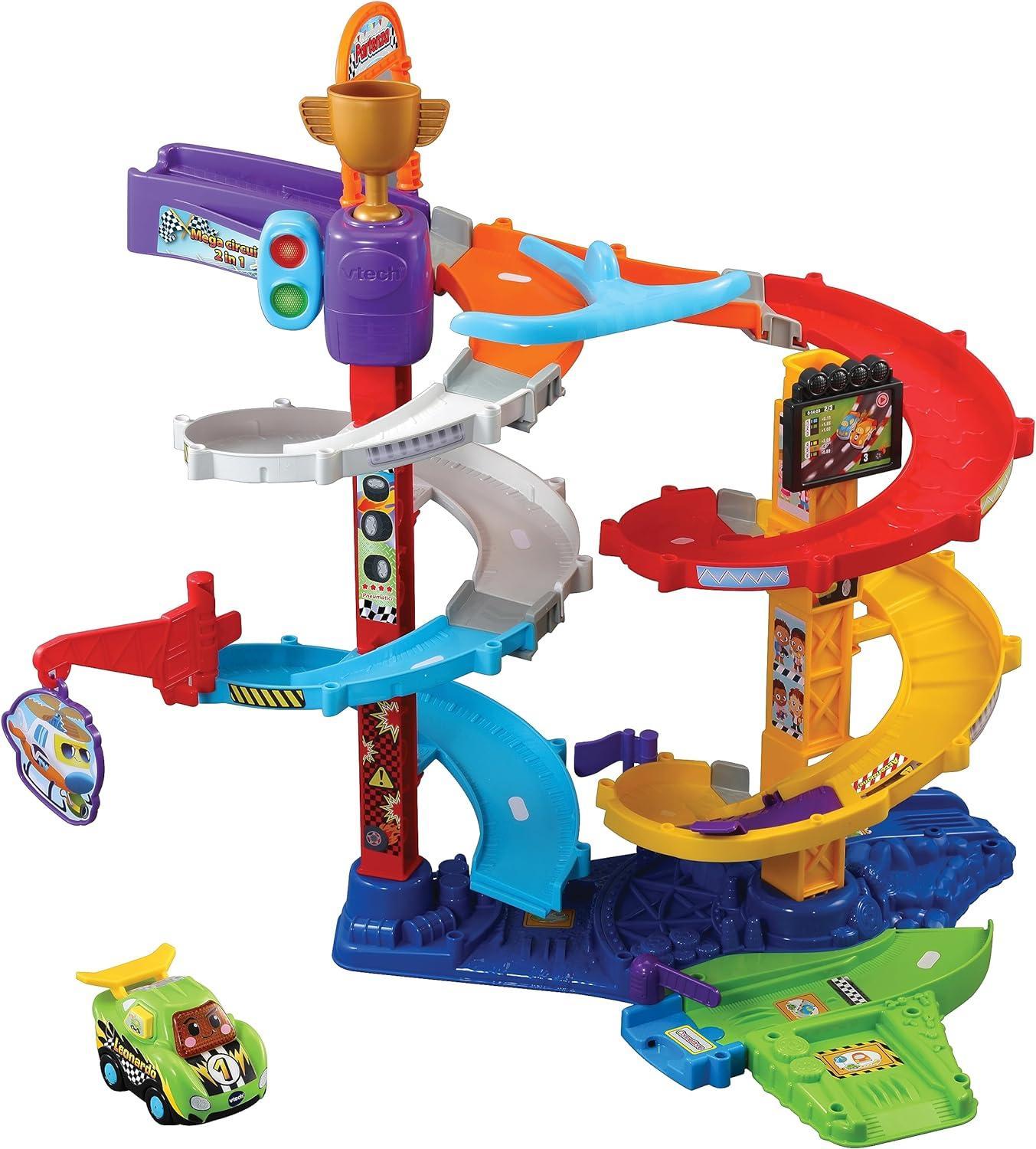 vtech mega circuito 2in1 vroom vroom