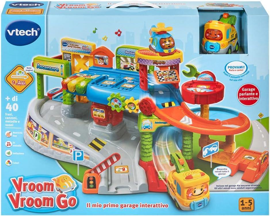 vtech garage interattivo vroom vroom