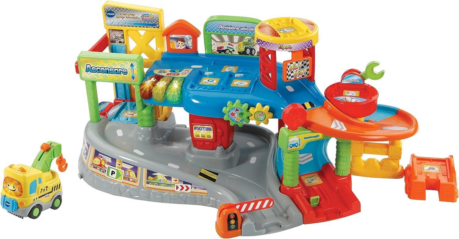 vtech garage interattivo vroom vroom