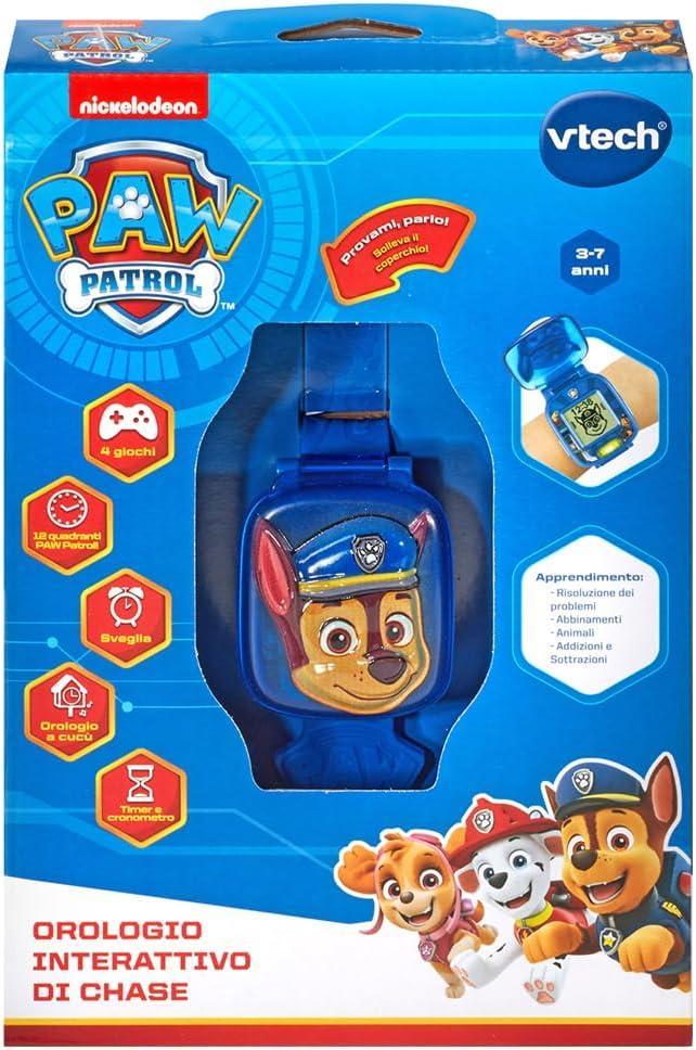 vtech paw patrol orologio interattivo chase