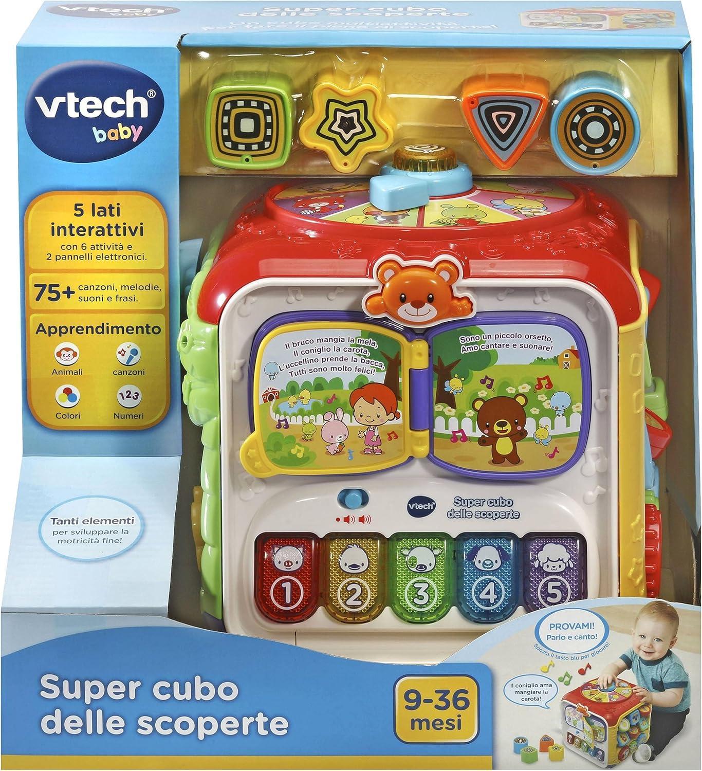 vtech super cubo delle scoperte