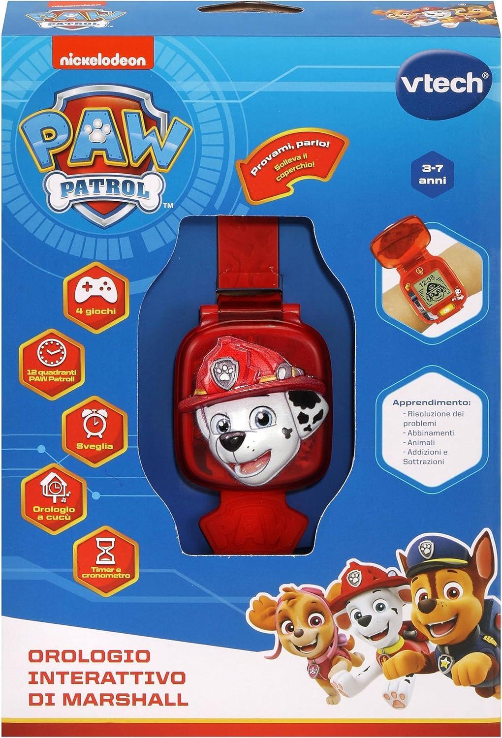 vtech paw patrol orologio interattivo