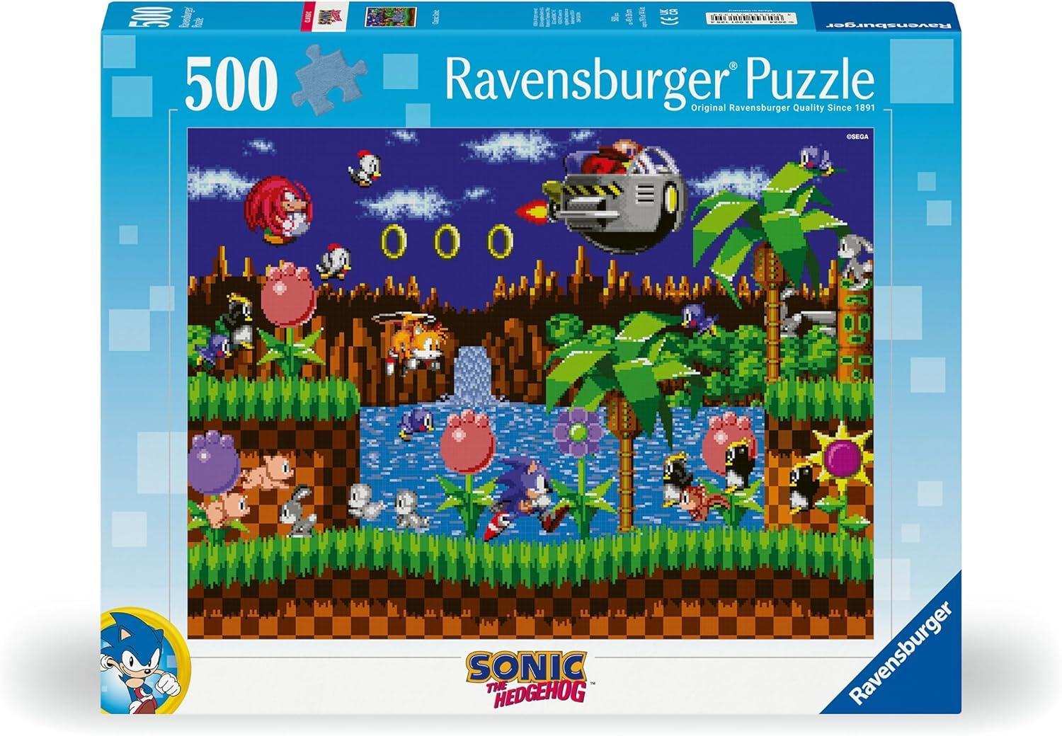 ravensburger puzzle 500pz sonic core