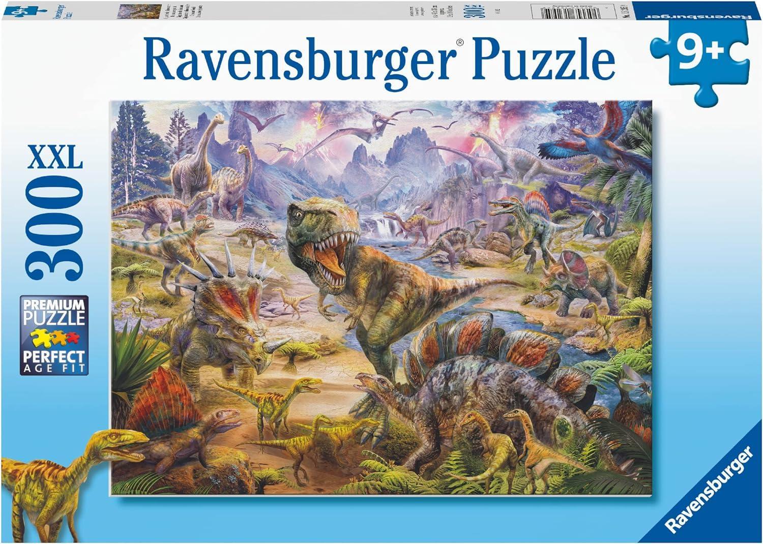 ravensburger puzzle 300pz giganteschi dinosauri