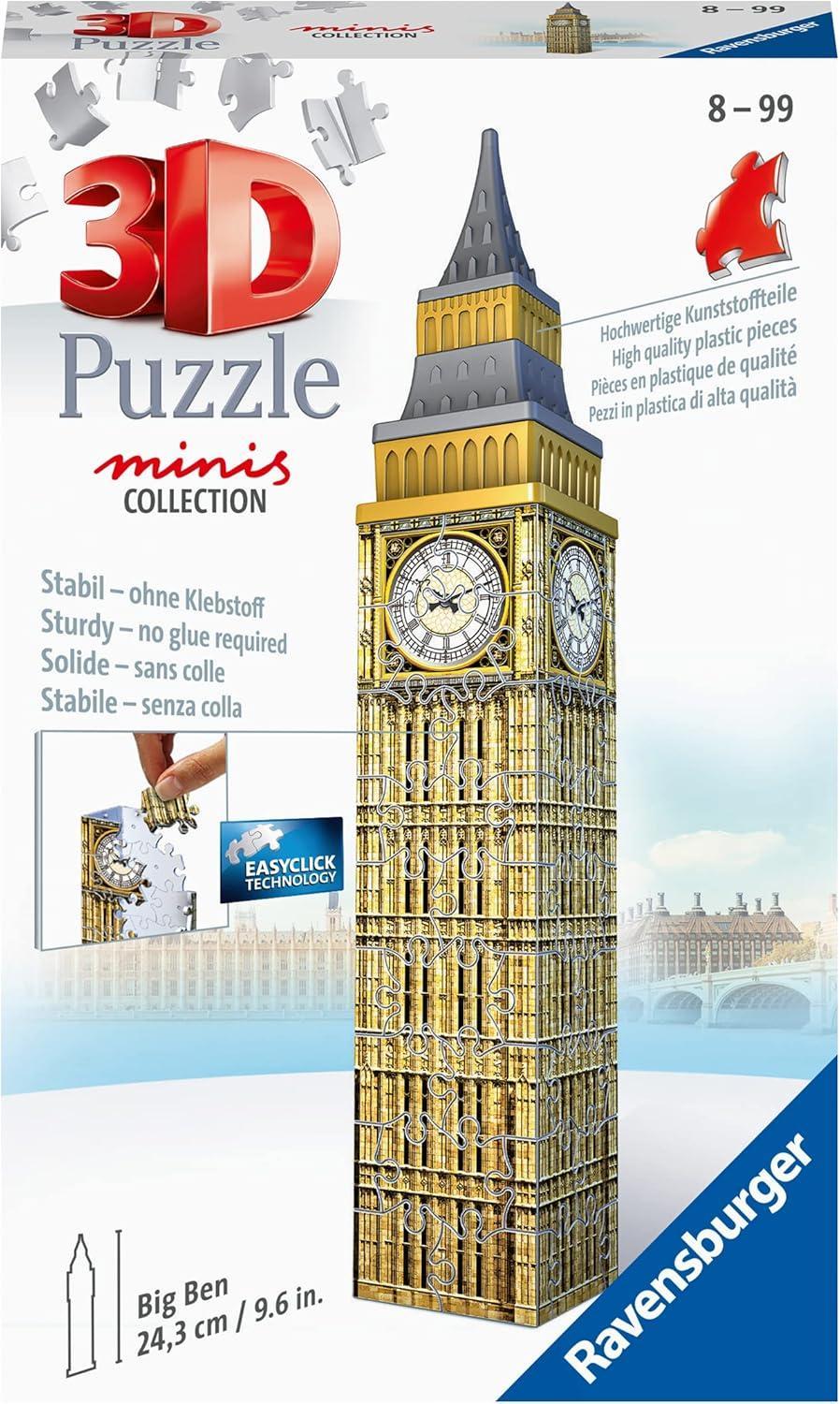 ravensburger puzzle 3d mini big ben