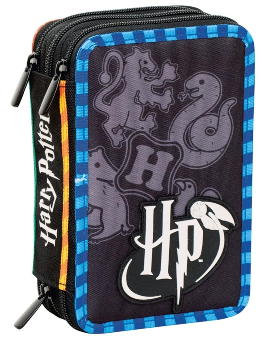 seven astuccio triplo harry potter