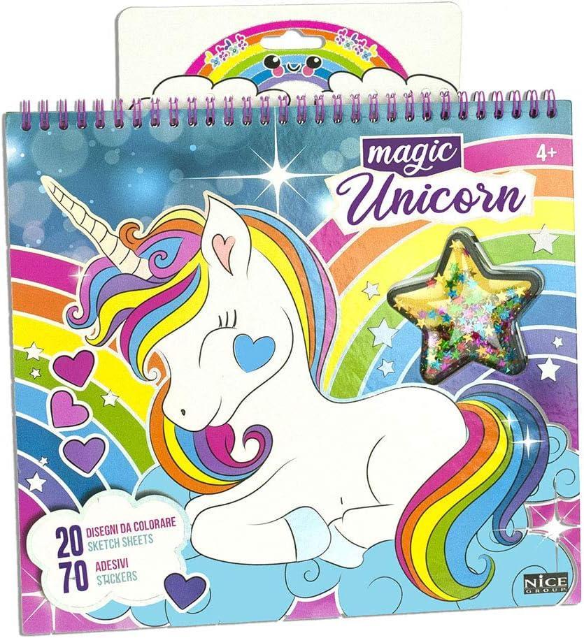 nice girabrilla book magic unicorn