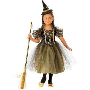 Costume strega delle stelle tgm 5-7 anni