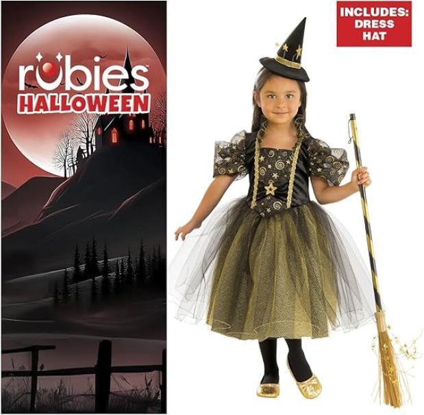 rubies costume strega delle stelle tgm 5-7 anni