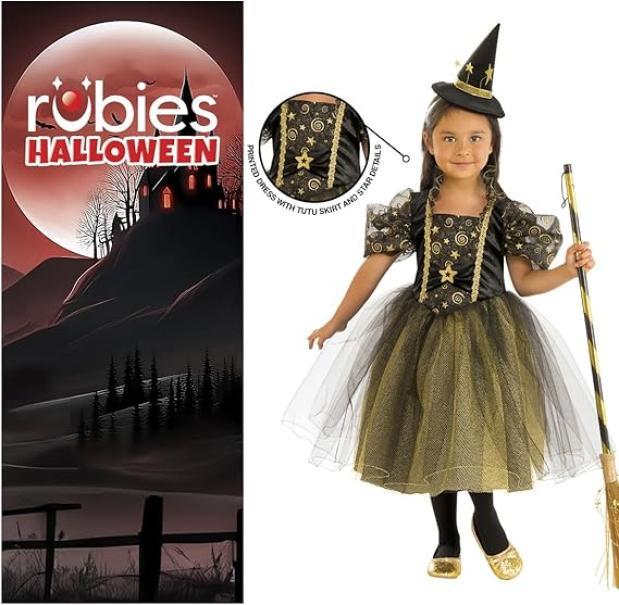 rubies costume strega delle stelle tgm 5-7 anni