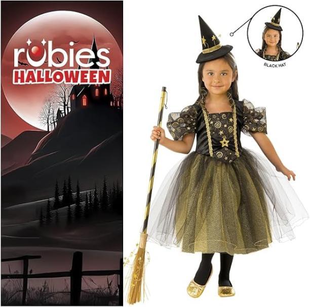 rubies costume strega delle stelle tgm 5-7 anni