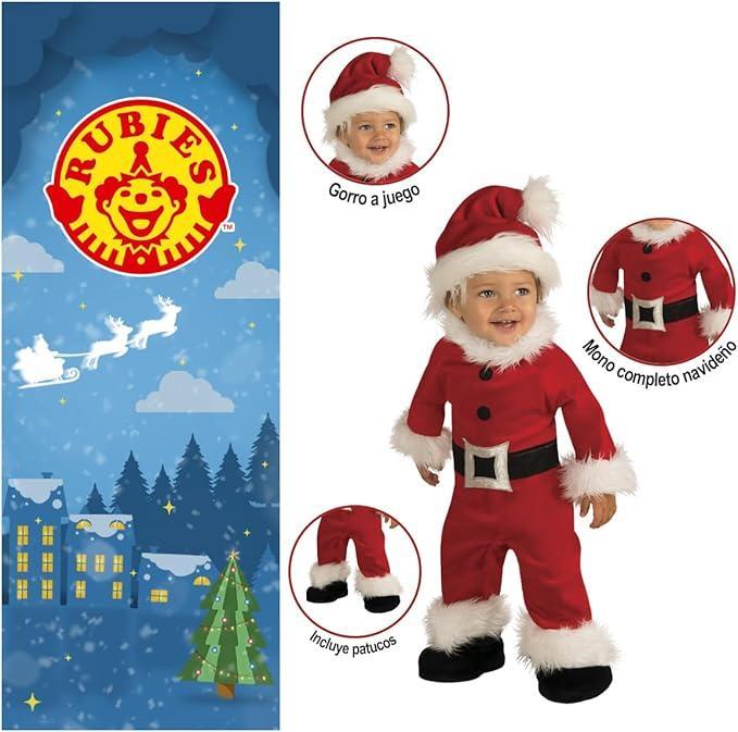 rubies costume babbo natale bambino tgt